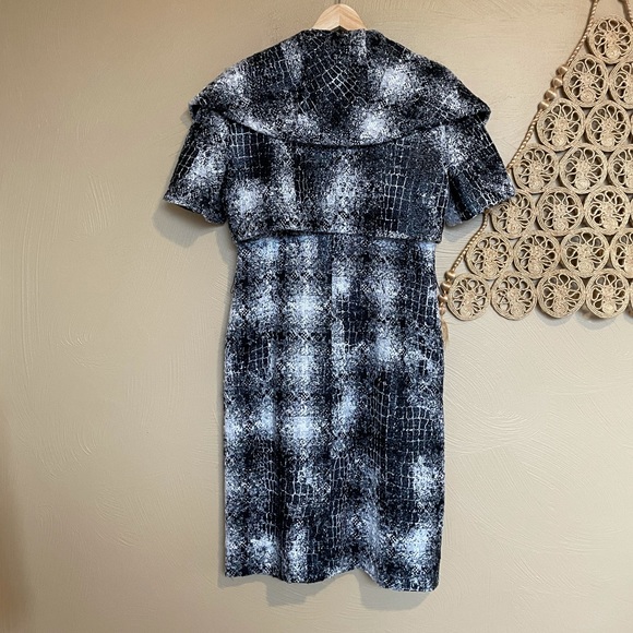 Joseph Ribkoff Tweed Dress and Bolero Set, Size 10 - Picture 4 of 16